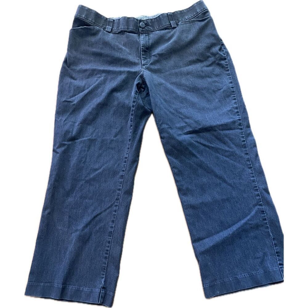 Lee’s Stretch No Gap Waistband Jeans Women’s Size 24W Petite